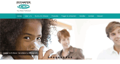 Desktop Screenshot of ecowater.de